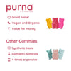 Purna Gummies Biotin Cranberry Gummies 30 Gummies