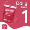 Purna Gummies Sugar Free Hairway to Heaven Biotin Cranberry Gummies for Hair Skin & Nails 30 Gummies