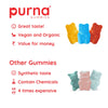 Purna Gummies Pretty Woman Glutathione Cola Flavor 30 Gummies for Skin Brightening & Anti Aging Beauty Supplement
