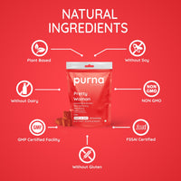 Purna Gummies Pretty Woman Glutathione Cola Flavor 30 Gummies for Skin Brightening & Anti Aging Beauty Supplement