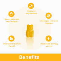 Purna Gummies All The Glitters Multivitamin Mango Flavor 30 Gummies