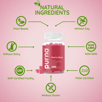 Purna Gummies Cranberry Gummies for Women 30 Gummies
