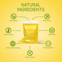 Purna Vitamin C Lemon Flavor 30 Gummies for Skin and Immunity Booster with Vitamin C D3 Zinc Supplement