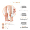 Protouch Bliss Electric Callus Remover For Feet | Rechargeable Pedicure Tool For Dead Skin, Cracked Heels & Hard Skin Removal |Professional Spa Results At Home | 1-Year Doorstep Warranty