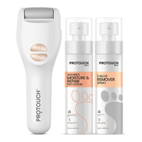 Protouch Electric Callus Remover & Foot Care Pedicure Kit Pack of 3