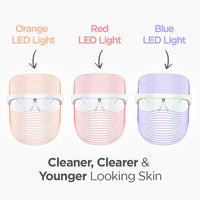 Protouch LED Face Mask with Power Drops for Anti-Acne & Glowing Skin Pack of 2