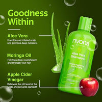 Rivona Naturals Aloe Vera Shampoo with Aloe & Neem Extracts 250ml