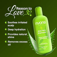 Rivona Naturals Aloe Vera Shampoo with Aloe & Neem Extracts 250ml