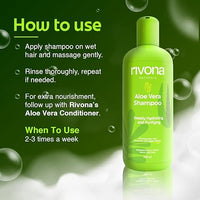 Rivona Naturals Aloe Vera Shampoo with Aloe & Neem Extracts 250ml