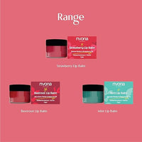 Rivona Naturals Strawberry Lip Balm With Avocado Butter 8gm