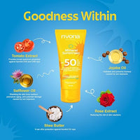 Rivona Naturals Mineral Sunscreen with SPF 50+ UVA UVB PA+++ 100gm