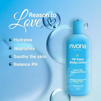 Rivona Naturals HA Aqua Body Lotion with Hyaluronic Acid & Vitamin E 250ml
