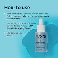 Rivona Naturals 2% Hyaluronic Acid and 3% Niacinamide Serum - 30ml