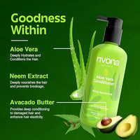 Rivona Naturals Aloe Vera Conditioner for Frizz Free Hair 250ml