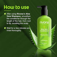 Rivona Naturals Aloe Vera Conditioner for Frizz Free Hair 250ml