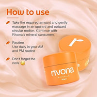 Rivona Naturals Honey & Saffron Face Cream with Kojic Acid 50gm