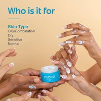 Rivona Naturals HA Aqua Moisturizing Cream with 2% Hyaluronic Acid 50gm