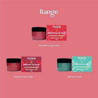 Rivona Naturals Strawberry Lip Scrub with Niacinamide 8gm