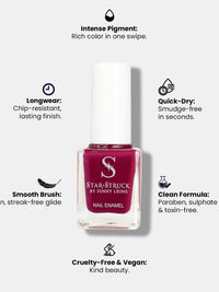 StarStruck Berry Nail Polish 9.9ml