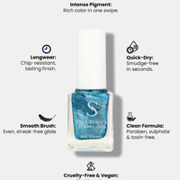 StarStruck Mystic Blue Nail Polish 9.9ml