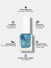 StarStruck Mystic Blue Nail Polish 9.9ml
