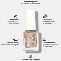StarStruck Gold Shimmer Nail Polish 9.9ml