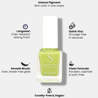StarStruck Lime Green Nail Polish 9.9ml