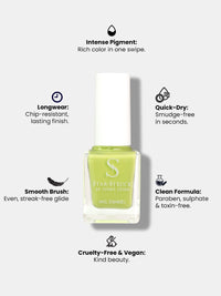 StarStruck Lime Green Nail Polish 9.9ml