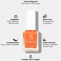 StarStruck Tangerine Nail Polish 9.9ml