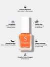 StarStruck Tangerine Nail Polish 9.9ml