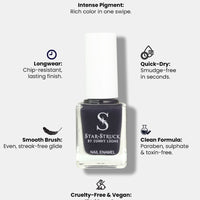 StarStruck Midnight Blue Nail Polish 9.9ml