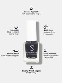StarStruck Midnight Blue Nail Polish 9.9ml