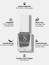 StarStruck Steel Grey Nail Polish 9.9ml