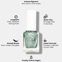 StarStruck Sage Sparkle Nail Polish 9.9ml