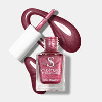 StarStruck Metallic Plum Nail Polish 9.9ml