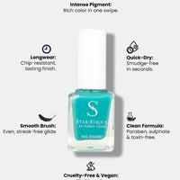 StarStruck Island Blue Nail Polish 9.9ml