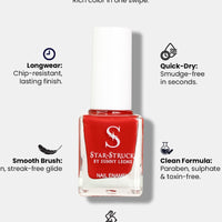 StarStruck Cherry Bomb Nail Polish 9.9ml