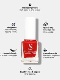 StarStruck Cherry Bomb Nail Polish 9.9ml