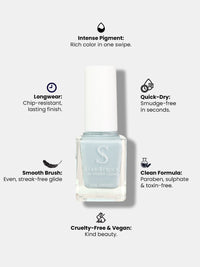 StarStruck Almost White Nail Polish 9.9ml