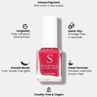 StarStruck Kiss Me Pink Nail Polish 9.9ml