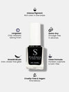StarStruck Black Nail Polish 9.9ml