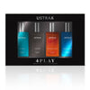 Ustraa Cologne Miniature Gift Pack - 20ml Each: Tattoo, Basecamp, Scuba, Ammunition 80 ml