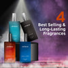 Ustraa Cologne Miniature Gift Pack - 20ml Each: Tattoo, Basecamp, Scuba, Ammunition 80 ml