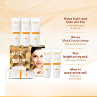 VLCC Anti Tan Facial Kit Fights Sun Tan, Nourishes & Protects Skin From Uv Rays 60 gm