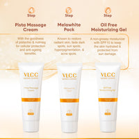 VLCC Anti Tan Facial Kit Fights Sun Tan, Nourishes & Protects Skin From Uv Rays 60 gm