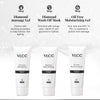 VLCC Diamond Facial Kit Skin Purifying With Parlour Glow With Colloidal Diamond, Jojoba Oil, Olive Oil & Aloe Ver 60 gm