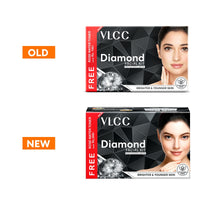 VLCC Diamond Facial Kit With Free Rose Water Toner For Skin Purifying Facial 400 gm