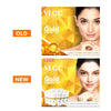 VLCC Gold Facial Kit For Bright & Glowing Skin Parlour Glow With 24K Gold Bhasma, Rose Extracts, Turmeric & Aloe Vera 60 gm