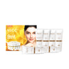 VLCC Gold Facial Kit For Bright & Glowing Skin Parlour Glow With 24K Gold Bhasma, Rose Extracts, Turmeric & Aloe Vera 60 gm
