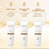 VLCC Gold Facial Kit For Bright & Glowing Skin Parlour Glow With 24K Gold Bhasma, Rose Extracts, Turmeric & Aloe Vera 60 gm